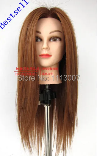 

Free Shipping!! New Arrival 22" training Head Hairdressing Training Head Mannequin Training Head High Quality Hot Sale