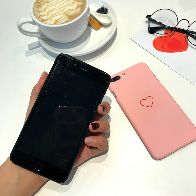 Корейская Простая любовь подходит для 8 plus Apple XS phone shell MAX/XRiphone 7 p/6s индивидуальная