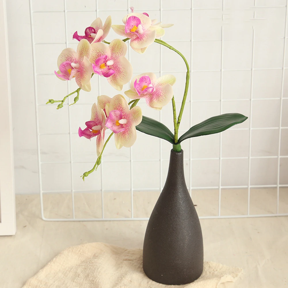 30 # новый красивый 1 шт. искусственный цветок бабочка Орхидея Дизайн сад DIY