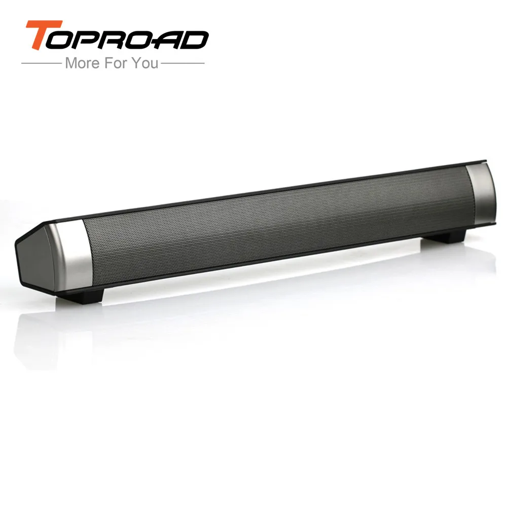 TOPROAD 10 Вт Мощный Bluetooth Динамик ТВ Саундбар Altavoz сабвуфер беспроводной динамик