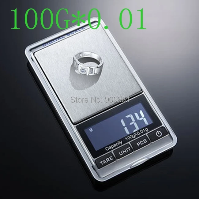 Цифровые Мини-весы для ювелирных изделий 100 г * 0 01 карманные кухонные электронные