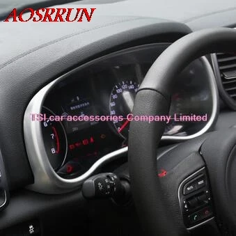

Car-Styling Console Vehicle Navigation Frame Cover Decorative Interior Sequins Trim For KIA Sportage QL 2016 2017 Car Styling