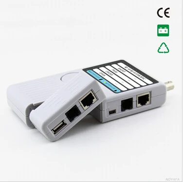 NOYAFA NF-3468 4 in 1 Network Cable Tester RJ45 RJ11 USB BNC LAN Cat5 Cat6 Wire Continuity Test