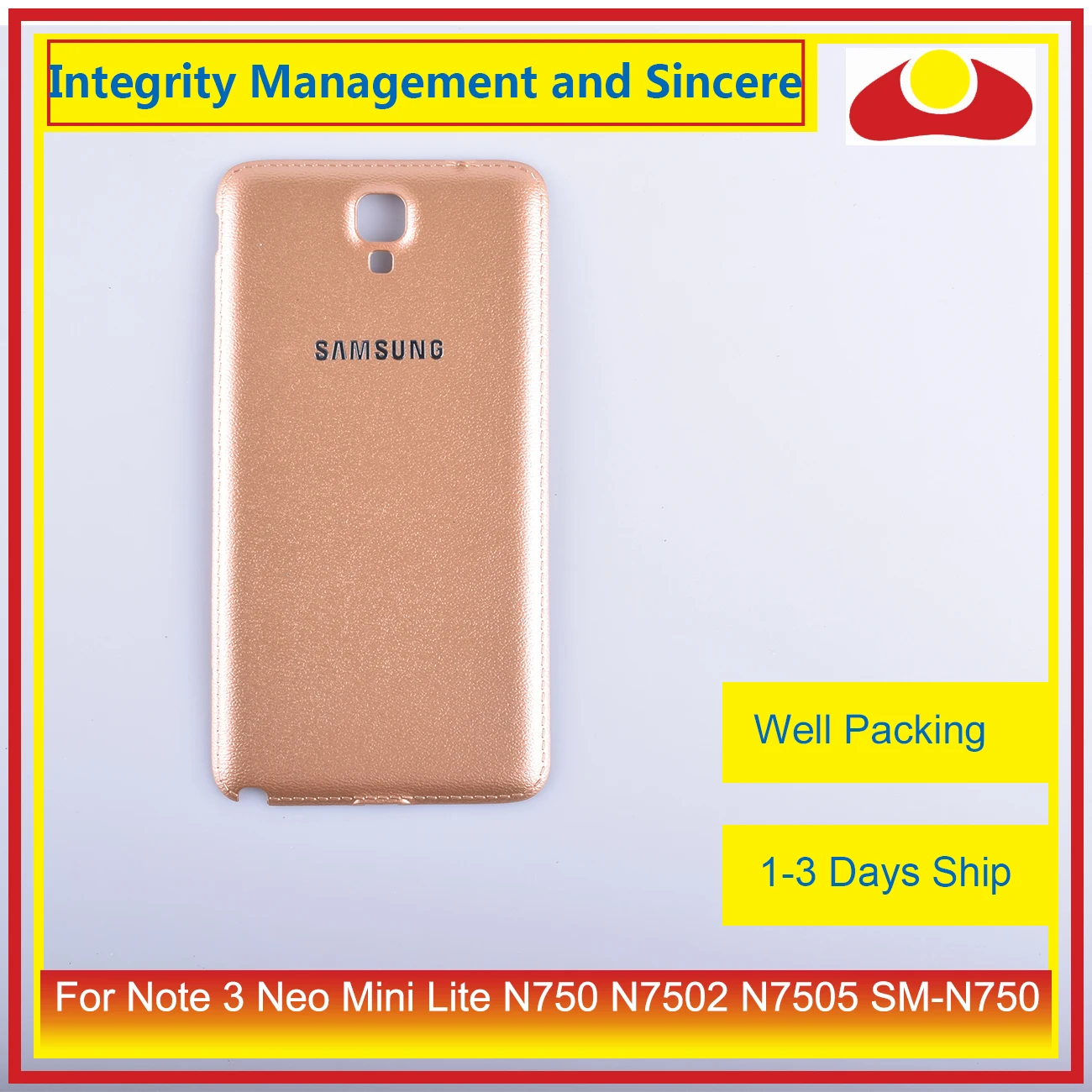 Чехол для samsung Galaxy Note 3 Neo Mini Lite N750 N7502 N7505, корпус с батарейным отсеком, задняя крышка, чехол, корпус