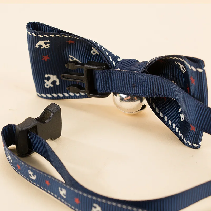 Галстук бабочка для собак и галстук на шею Свадебный Регулируемый ошейник с