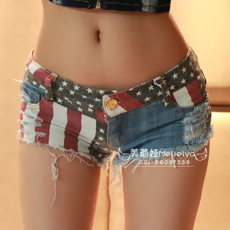 Новые Модные женские сексуальные короткие джинсы винтажные джинсовые шорты с