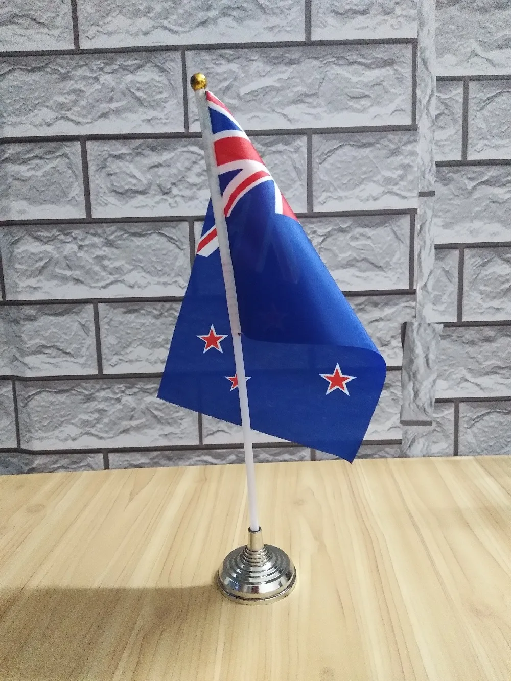 Новая Зеландия Настольный баннер флаг 14*21 см Флаг/Пластиковые флажки или