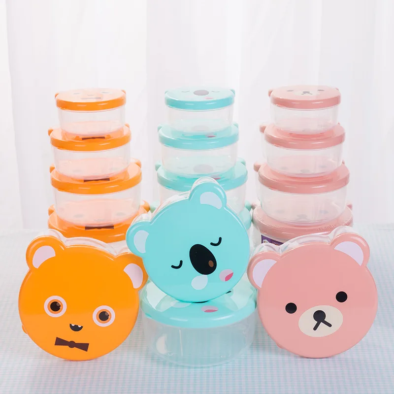 Коробка для ланча миски риса мультяшная посуда рамен Frutero пищевые