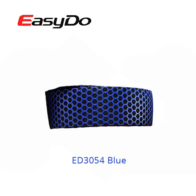 EasyDo сотовый дорожный велосипед руля лента силиконовая противоскользящая гелевая лента мягкий дышащий руль велосипеда лента MTB фиксированный зубчатый ремень - Цвет: ED3054 Blue