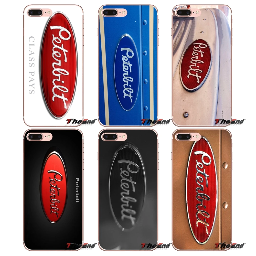Для HTC One M7 M8 A9 M9 M10 E9 Plus Desire 630 530 626 628 816 820 Motorola G G2 G3 грузовики peterbilt металлический