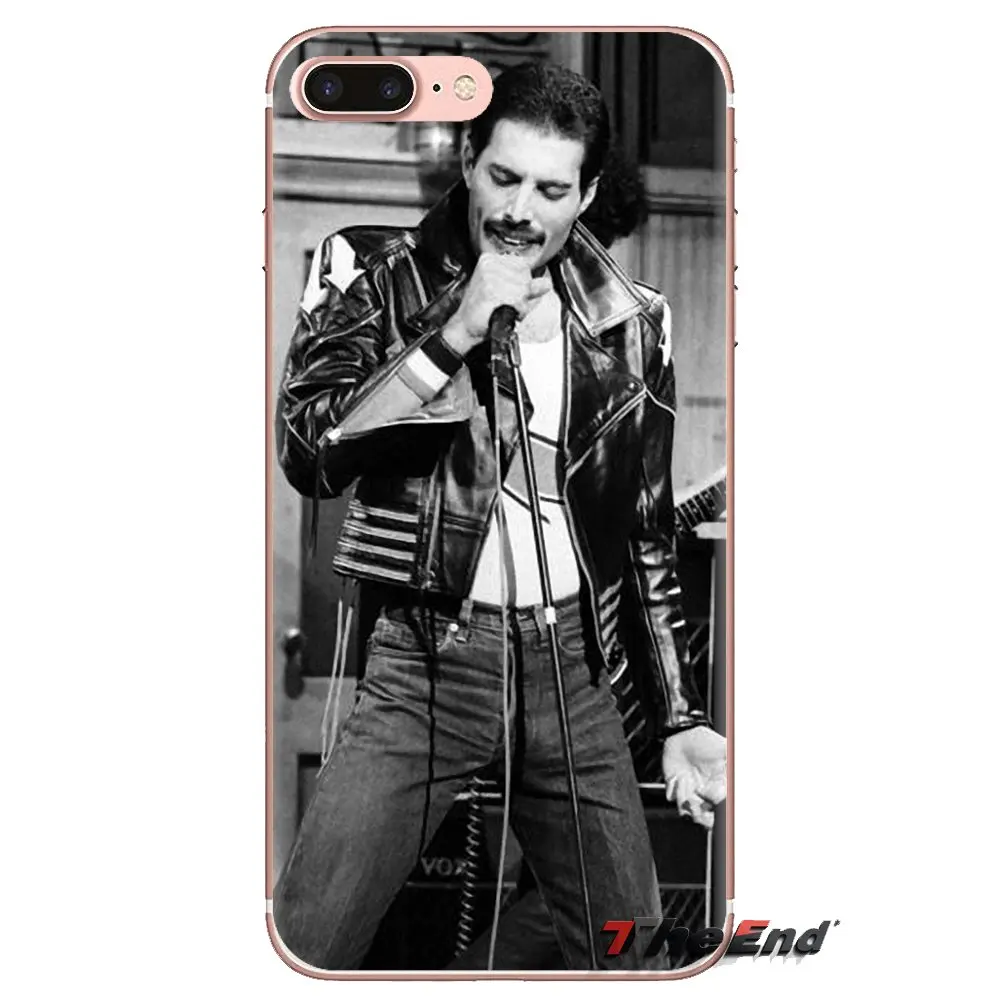King Queen Фредди Меркури королева рок чехлы для телефонов LG Spirit Motorola Moto X4 E4 E5 G5 G5S G6 Z Z2