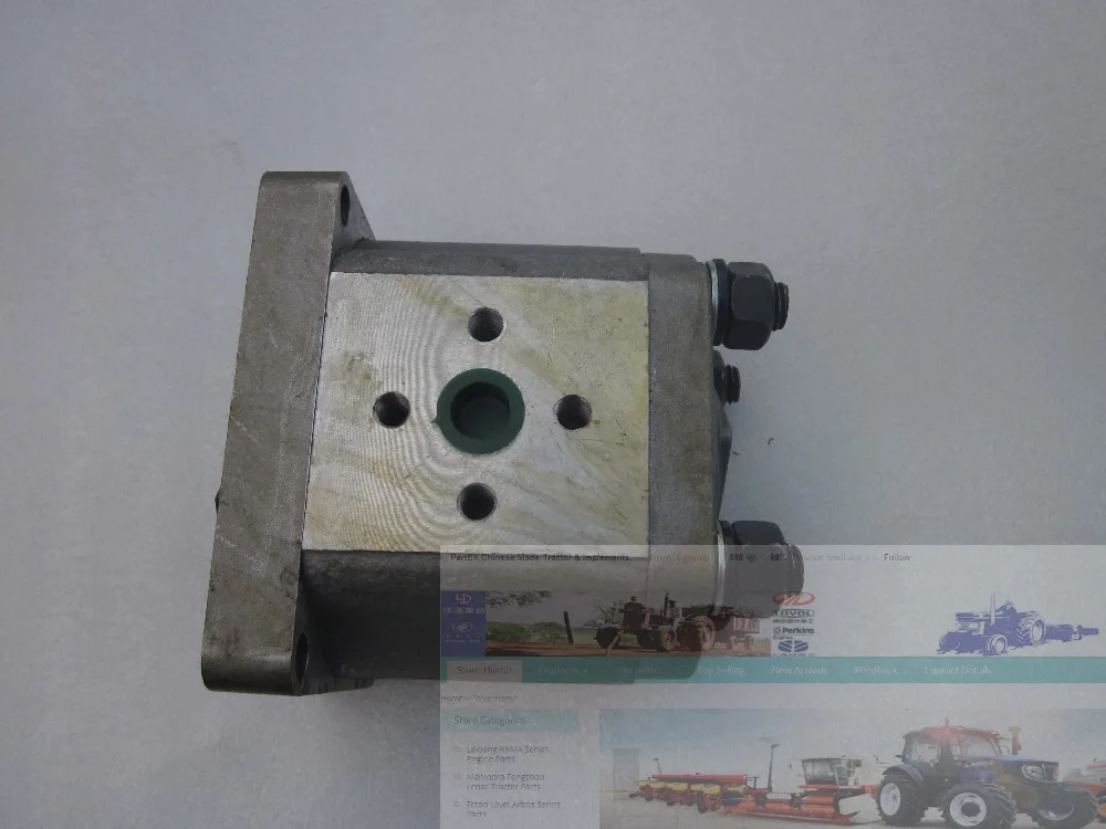 Шестеренчатый насос CBN-E310L / 314L 316L (левый поворотный с фланцем без выходного