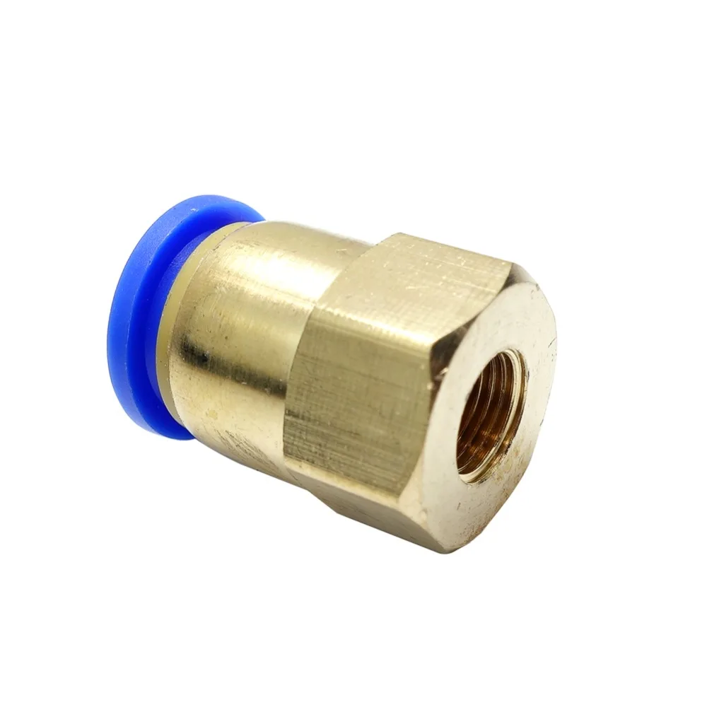 4 мм/6 мм/8 мм/10 мм/12 мм OD * 1/8 "/1/4"/3/8 "/1/2" bspp пневматический Push в