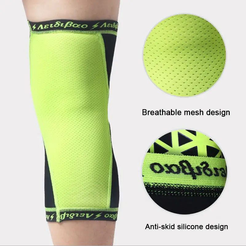 1 шт. эластичный бандаж на колено 2018|basketball leg sleeve|basketball legknee pads |