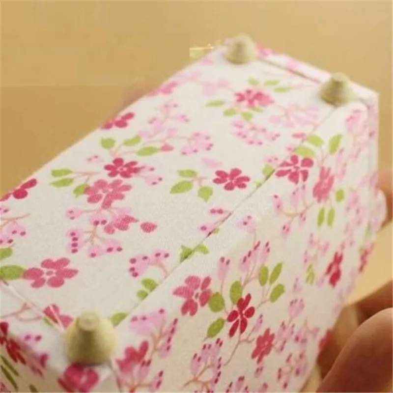 1:12 миниатюрная кукольная мебель для кукольного домика шикарный цветочный диван