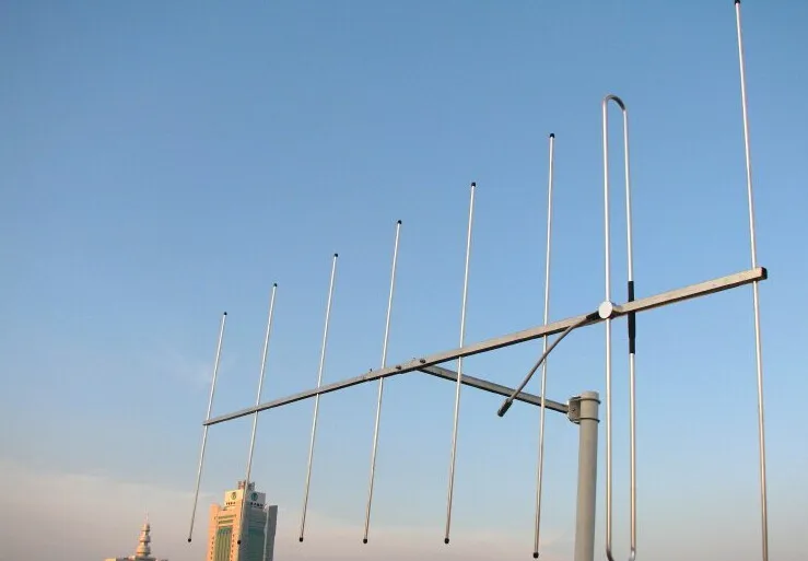 Антенна OSHINVOY VHF 144Myagi 145 м радиоприемник 8 элементов 150 МГц антенна yagi с высоким коэффициентом усиления 12dBi VHF 145MH радио ретранслятор Антенна yagi