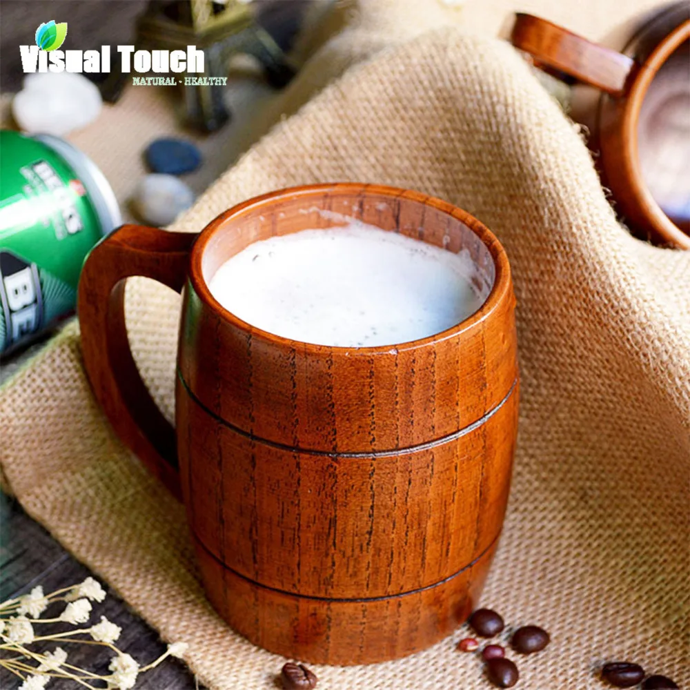 Классическое деревянное изделие в японском стиле 350 400 мл|wooden beer mugs|beer mugwooden |