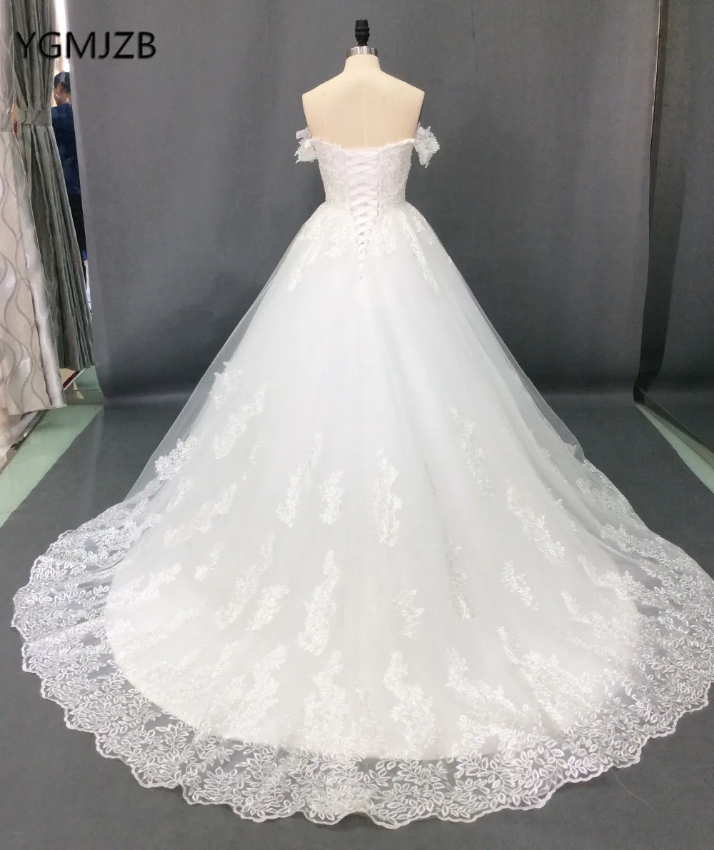 Vestidos De Novia 2019 бальное платье Свадебные платья Пышное милое с аппликацией из