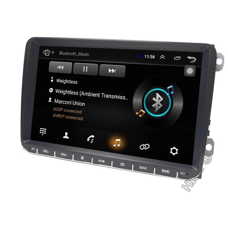 9 &quotAndroid 10 Автомобильный GPS навигатор для VW GOLF 5 6 Polo Passat b5 Jetta Tiguan Touran Skoda seat canbus