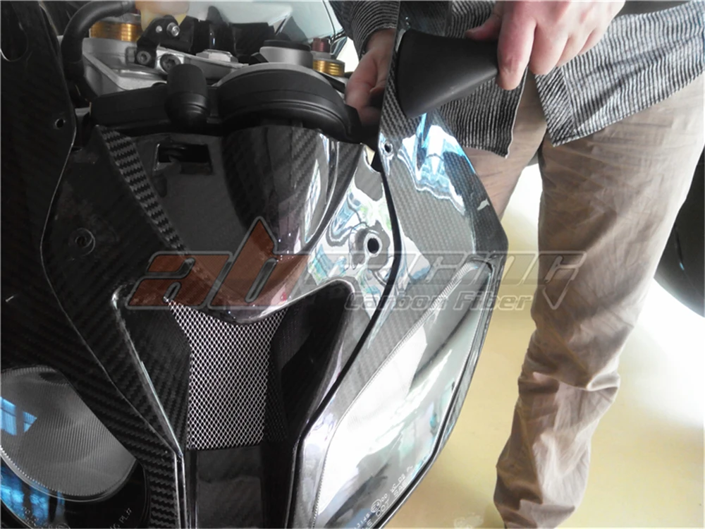 Насадка на переносицу воздухозаборник для BMW S1000RR HP4 2009 2014 полностью из