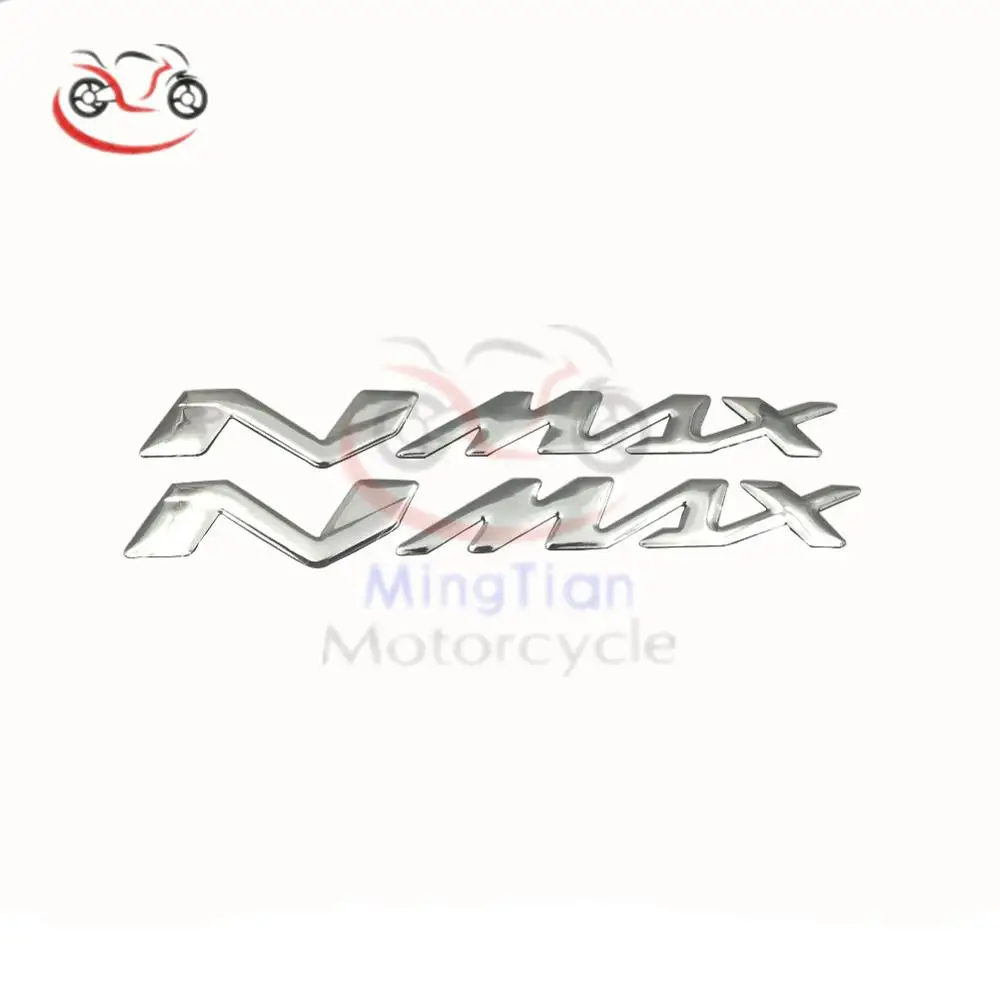 1 пара наклейки на мотоцикл для Yamaha NMAX 155 125 NMAX155 3D бак аппликация эмблема |