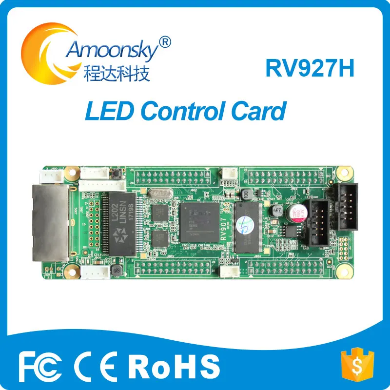Linsn RV927H led управляющая приемная карта для стадиона Светодиодная панель Размер