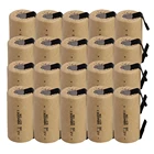 20 шт. SUBC батарея SC батареи Замена для электроинструментов 1,2 v nicd 1300mah Россия Франция Испания Великобритания США Германия Быстрая доставка