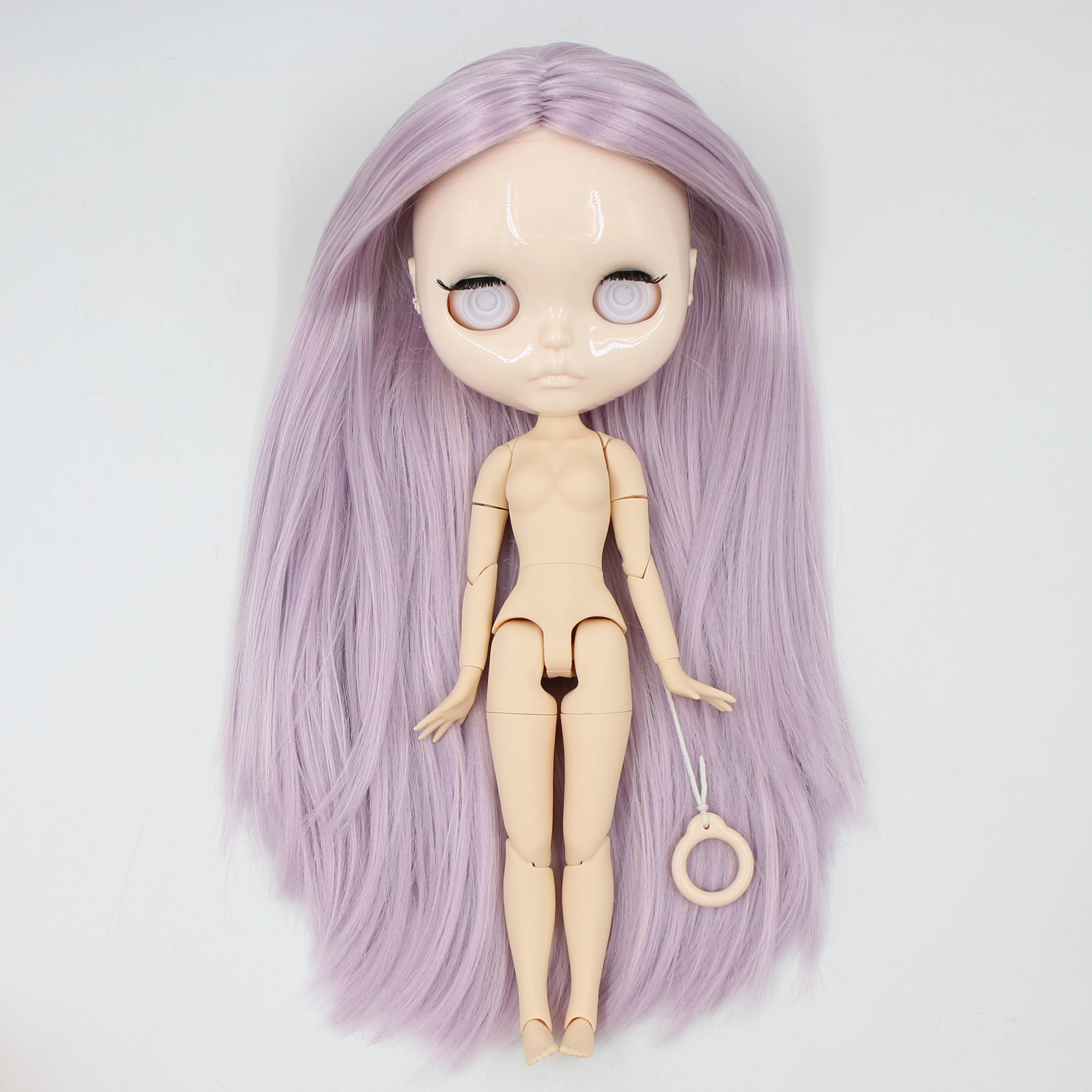 Ледяная DBS Blyth кукла 1/6 bjd белая кожа блестящее лицо без макияжа века для DIY 30 см