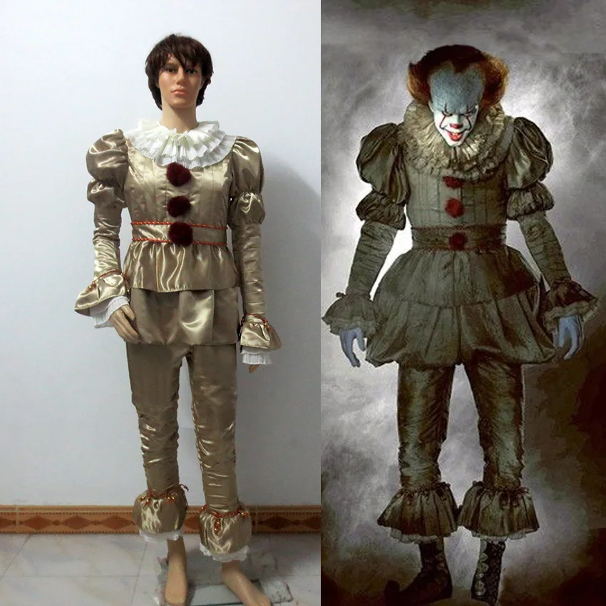 Костюм для косплея Стивена Кинга It костюм клоуна Pennywise изготовленный на заказ