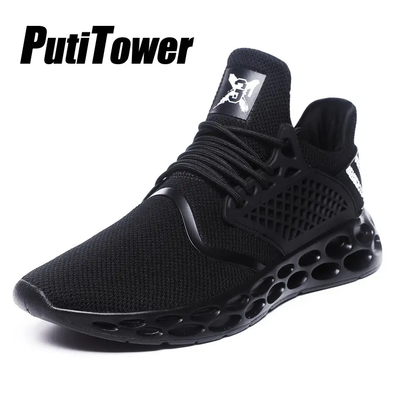 High Quality Plus Size Men Running Shoes Breathable Gym Sport Sneakers Lightweight Air Mesh Sapato Masculino | Спорт и развлечения