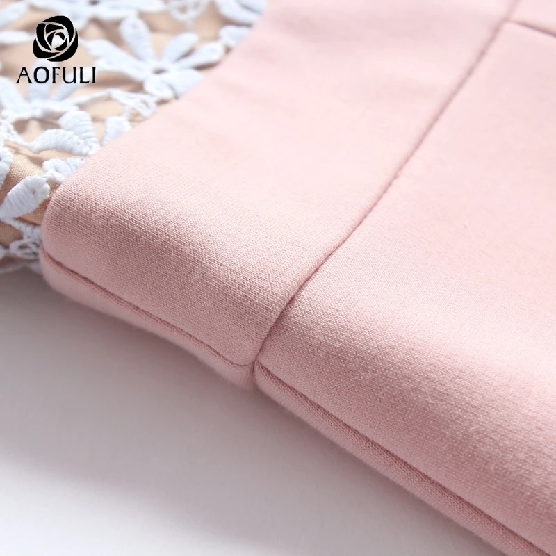 L ~ 4XL 5XL фирменные элегантные Для женщин на шнуровке с круглым вырезом вязаное