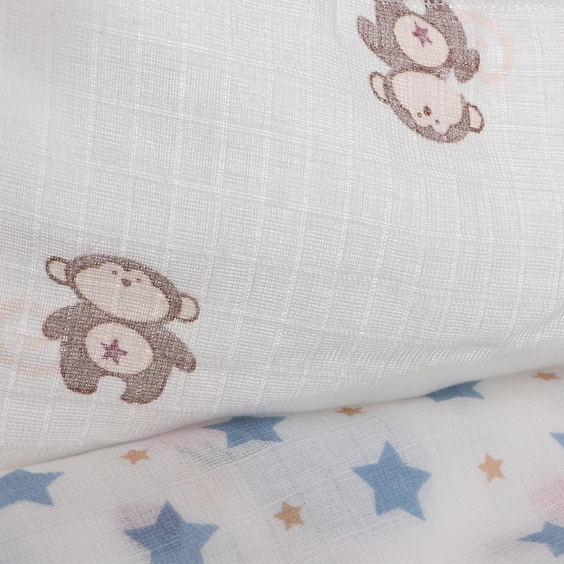 

10pcs Baby Infant Towel 28*28cm Muslin Towel Handkerchiefs Two Layers Wipe Towel