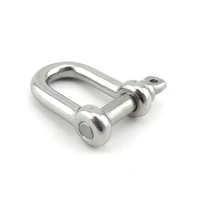 1pcslot yt524b m8 304 stainless steel type d shackle bow shackle quick release fastener load bearing 200kg free shipping