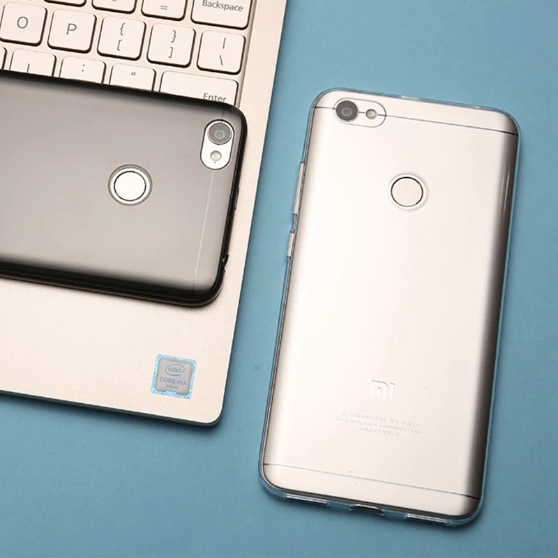 Оригинальный силиконовый чехол Xiaomi Redmi Note 5A Роскошный прозрачный мягкий для Prime 3