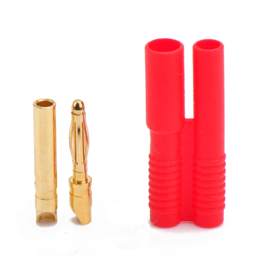 Бесплатная доставка 5 комплектов AMASS 2 мм банан Позолоченные патроны разъемы с