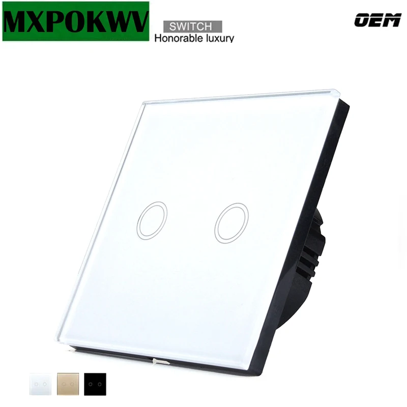 Модуль домашней автоматизации DIY 433 МГц сенсорный выключатель с 2-позиционным