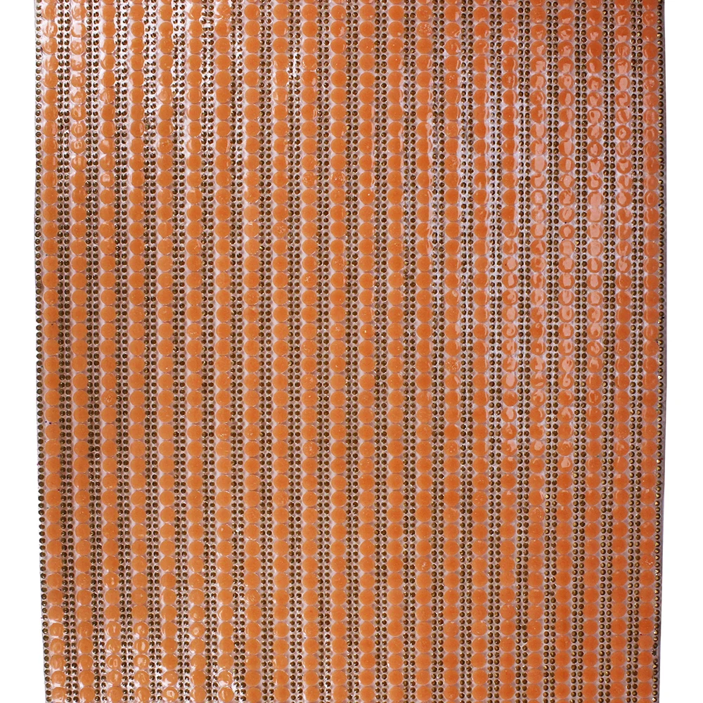 1 лист бусины кристалл оранжевый мотив стразы патчи отделка в рулонах железо на