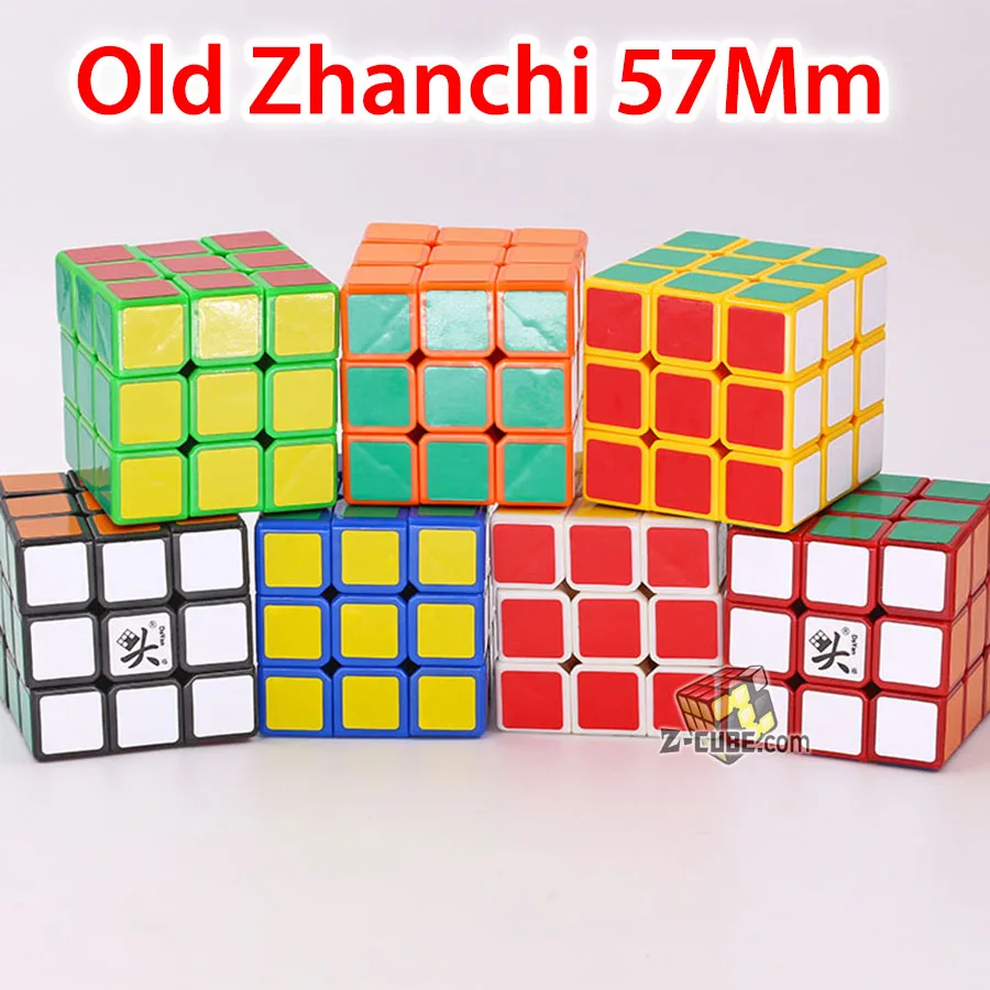 Волшебный куб головоломка Dayan zhanchi 57 мм 3x3x3 3*3*3 333 легкие Логические игрушки подарок Чемпион Профессиональный соревнование твист клуб
