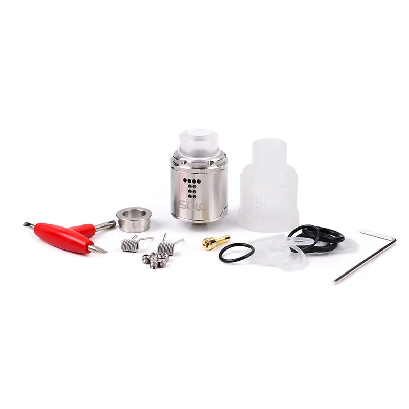 Оригинальная катушка Digiflavor Drop Solo RDA одна 22 мм две крышки стандартные 510 и BF Squonk pin