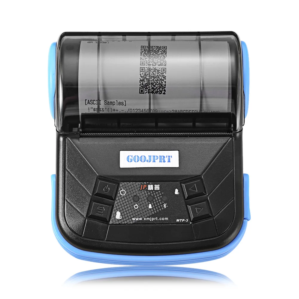 GOOJPRT MTP3 портативный 80 мм Bluetooth термопринтер pos чековый билетный принтер Поддержка