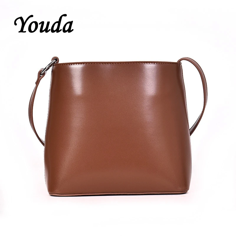Youda новая простая из искусственной кожи сумка дамская мода Повседневное Crossbody