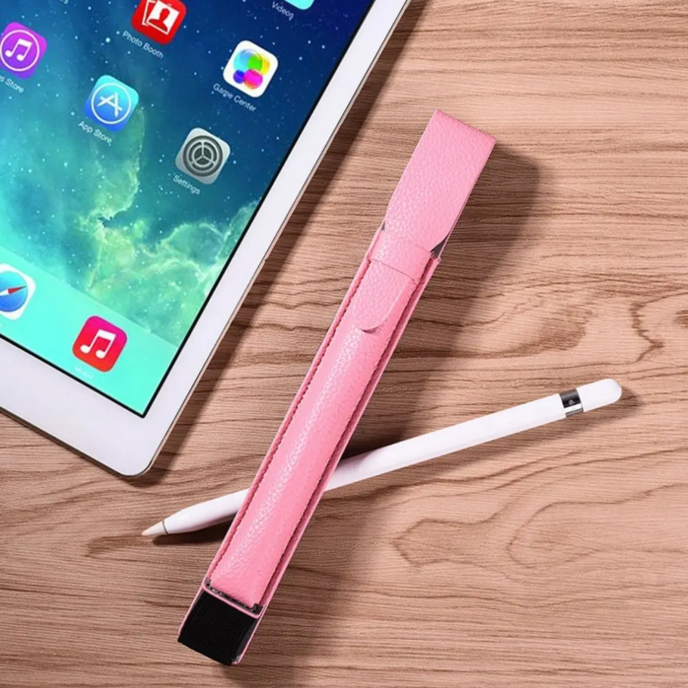 PU кожаный чехол для Apple карандаш GOOJODOQ стилус Крышка Анти стук фиксированный сумка
