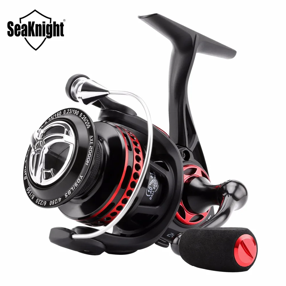 

SeaKnight Brand AXE Series 2000H Saltwater Spinning Fishing Reel 6.2:1 11BB Anti-Corrosion Sea Carp Fishing Full Metal Body