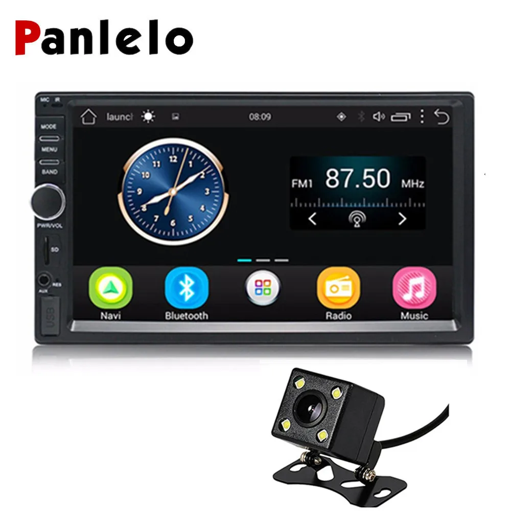 Неплохо!! 2 Din Автомагнитолы 4 ядра Android Встроенный gps/Bluetooth/Wifi/AM/FM навигационная 7