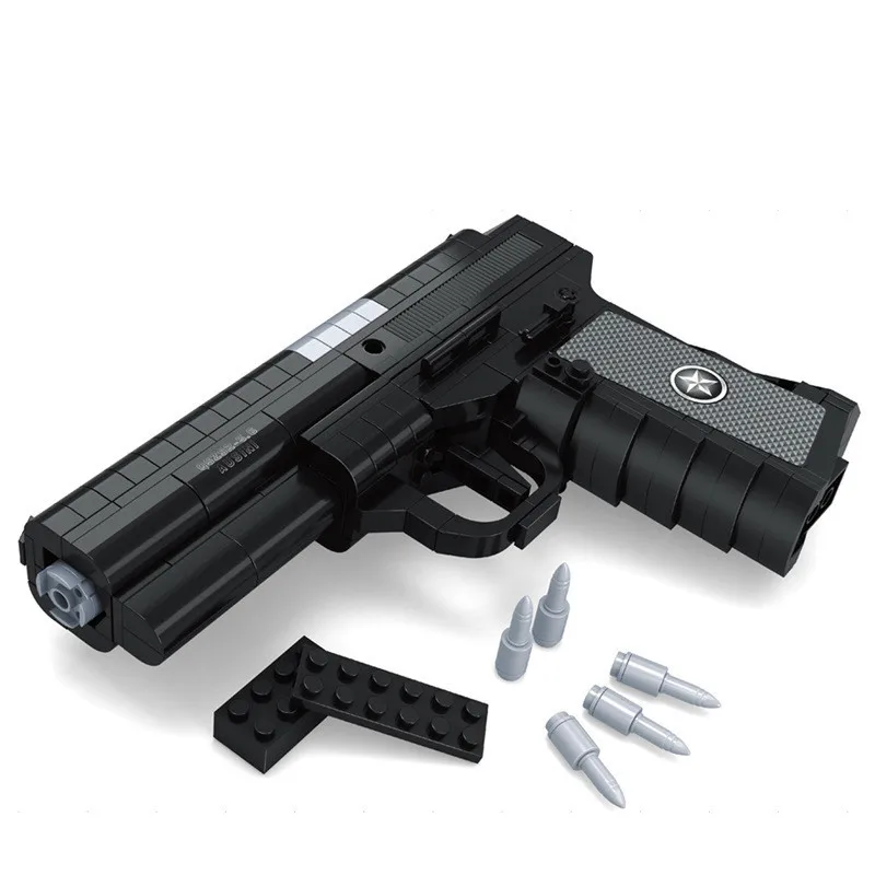 AUSINI 327 шт. пистолет SWAT Magnum Револьвер мощный оружие Модель оружия игрушечные