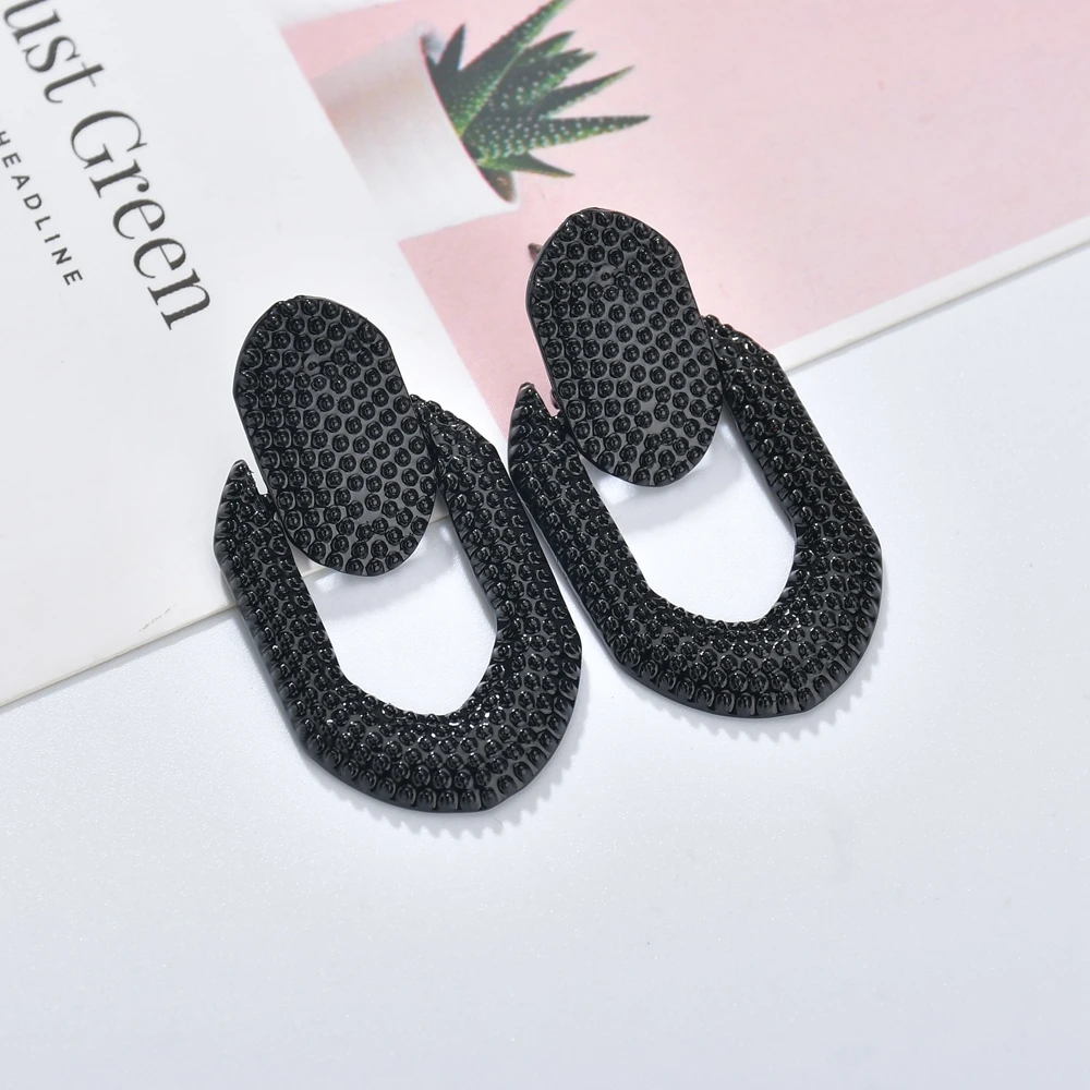 2019 Fashion Earrings For Women Round Drop Metal Charming Bohemian Femal Girls Party Decoration | Украшения и аксессуары