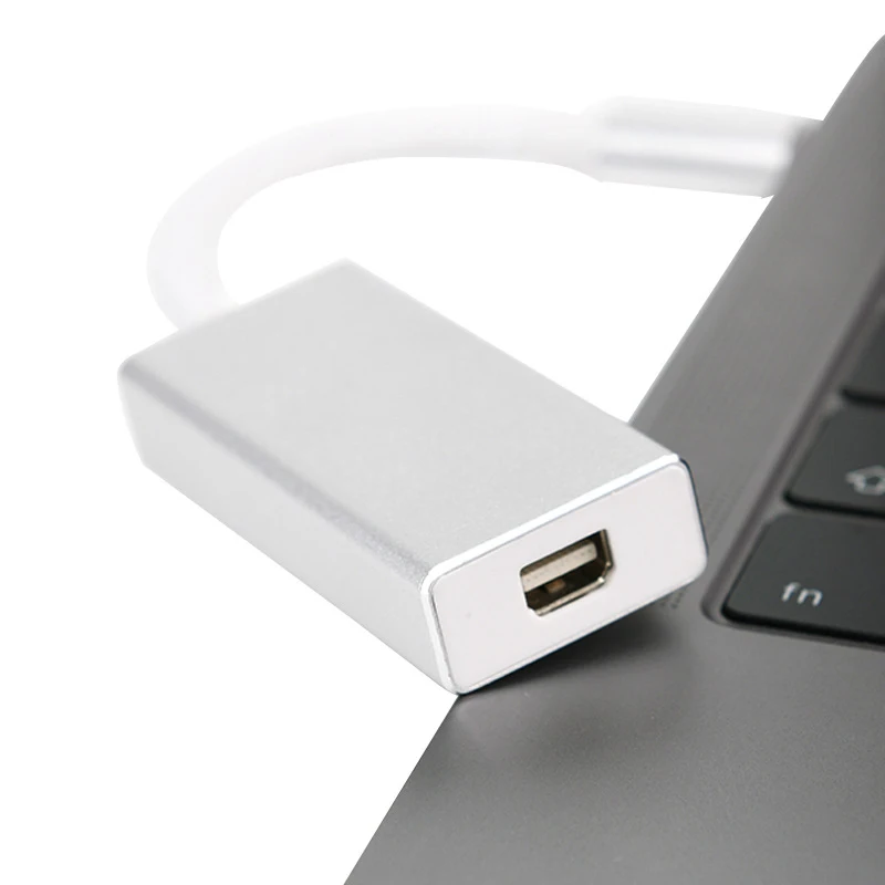 USB- C к Mini DisplayPort адаптер женскому HDTV конвертер кабель для Apple Macbook проектор |
