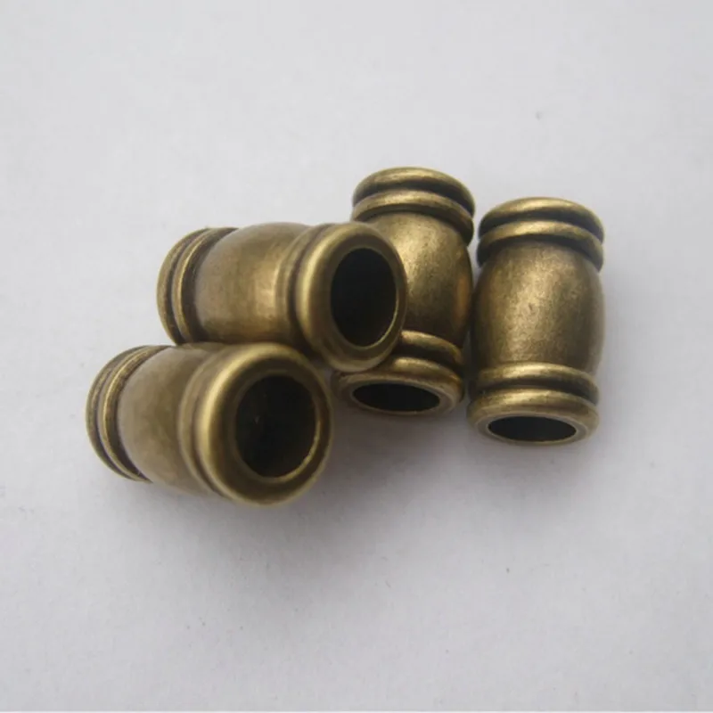 

3Sets Antique Bronze Barrel Magnetic Clasp for 6mm Round Leather Cord