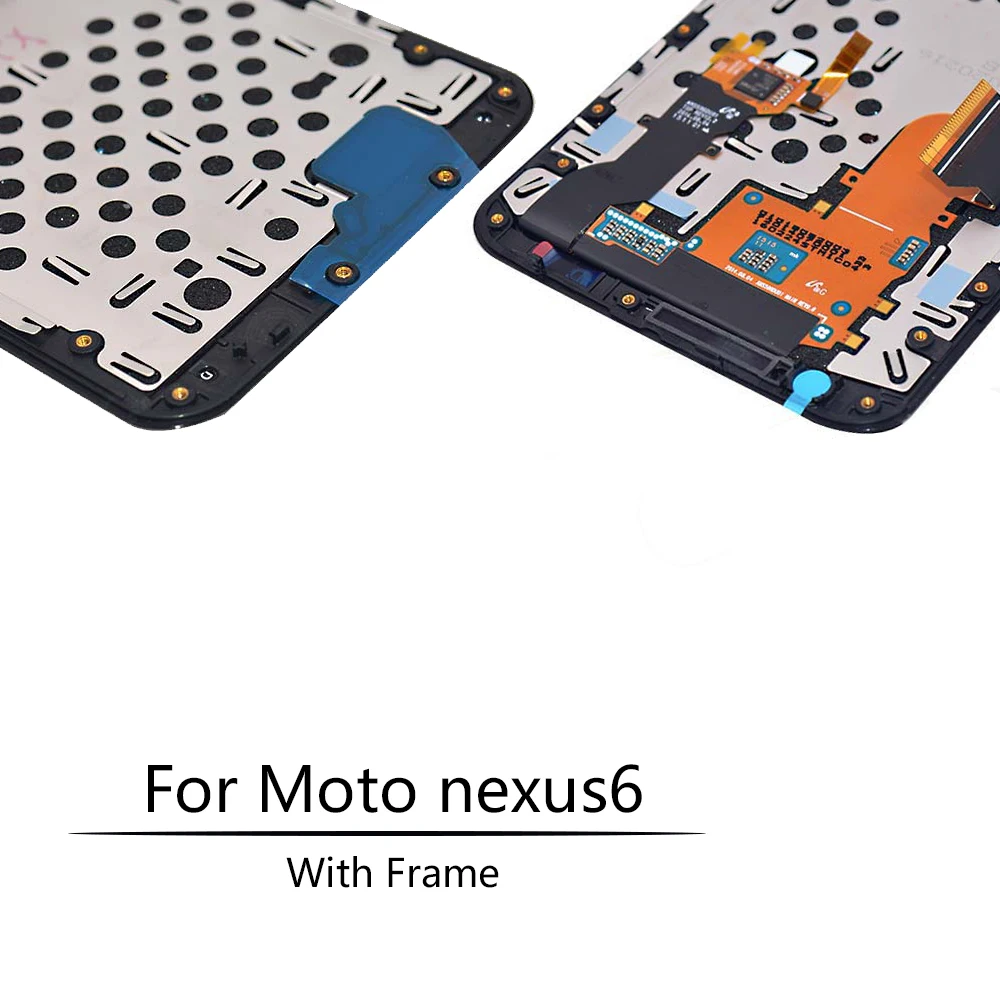 AMOLED 5,9" для Motorola Google Nexus 6 ЖК-дисплей с сенсорным экраном дигитайзер сборка для Moto Nexus 6 XT1100 XT1103 lcd