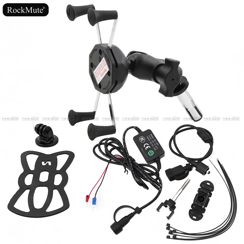 Держатель для телефона на мотоцикл спортивных камер GoPro KAWASAKI ZZR 1400 2006 2007 2008 2009 2010